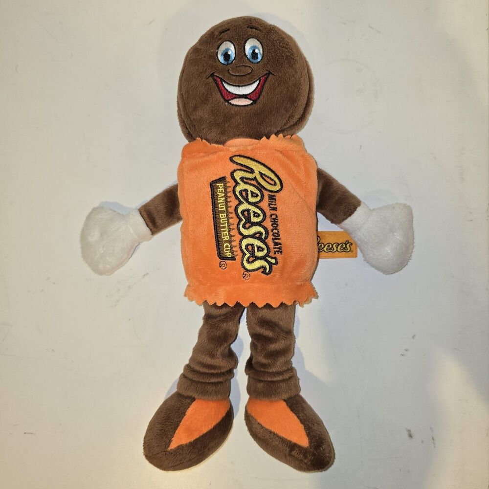 Reese's Character Orange and Brown Plush Toy